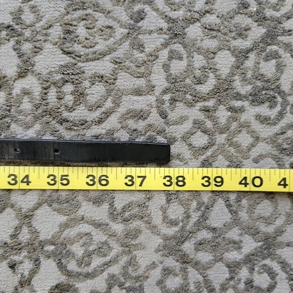 ibel Italian Leather Skinny Belt